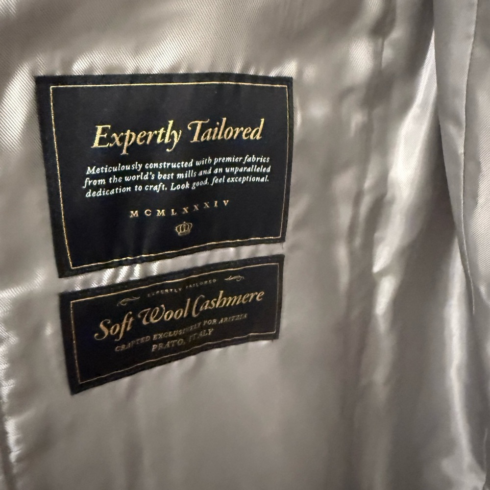 The Slouch coat - Italian soft wool cashmere - Picture 6 of 10